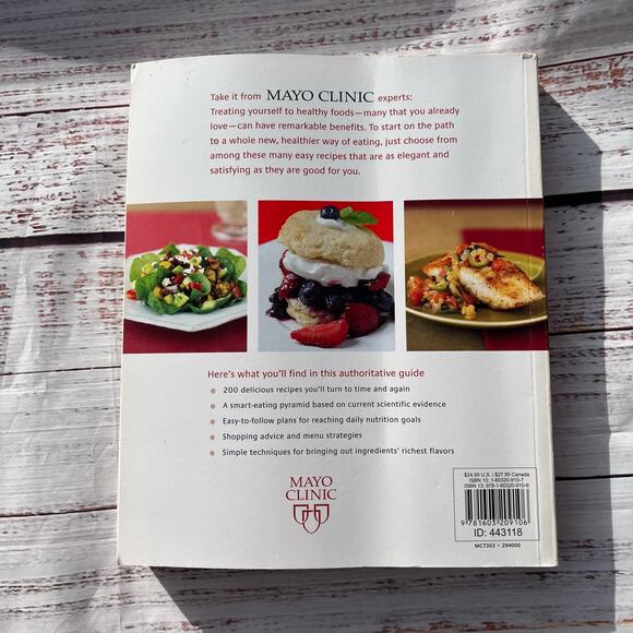 Mayo Clinic Second Edition Cookbook Paperback Pre-Loved - Picture 4 of 4